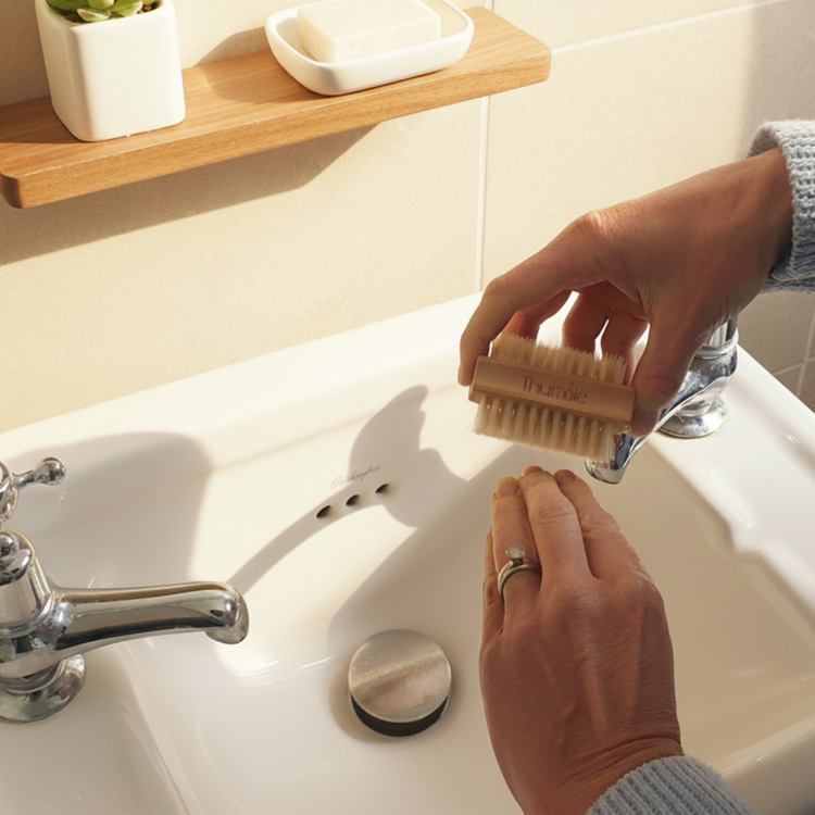 Baby Nails Family Wooden Nail Brush