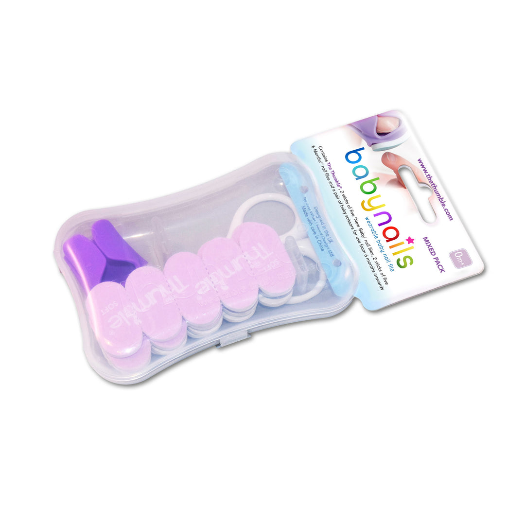 Baby Nails® - Kit de soin des ongles pour bébé - Pack mixte avec