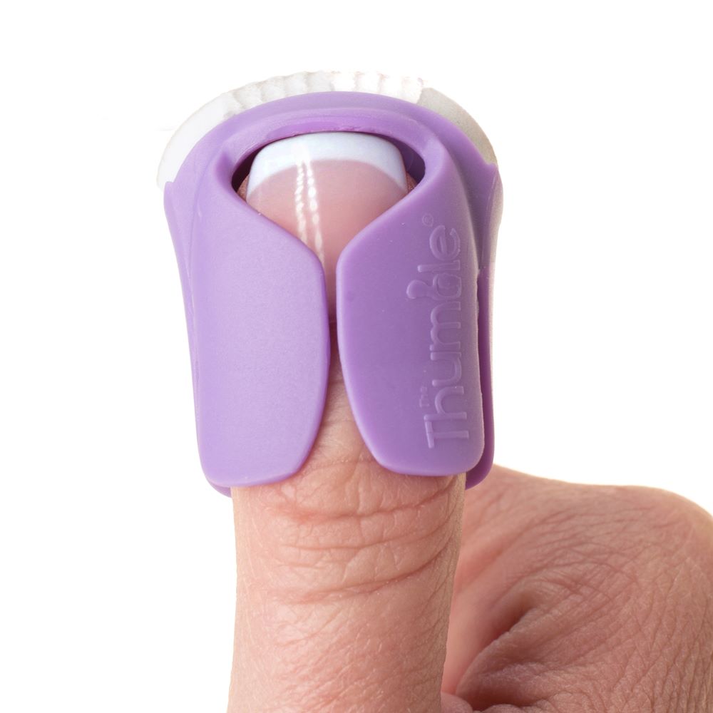 Baby Nails Wearable Baby Nail File worn on the thumb