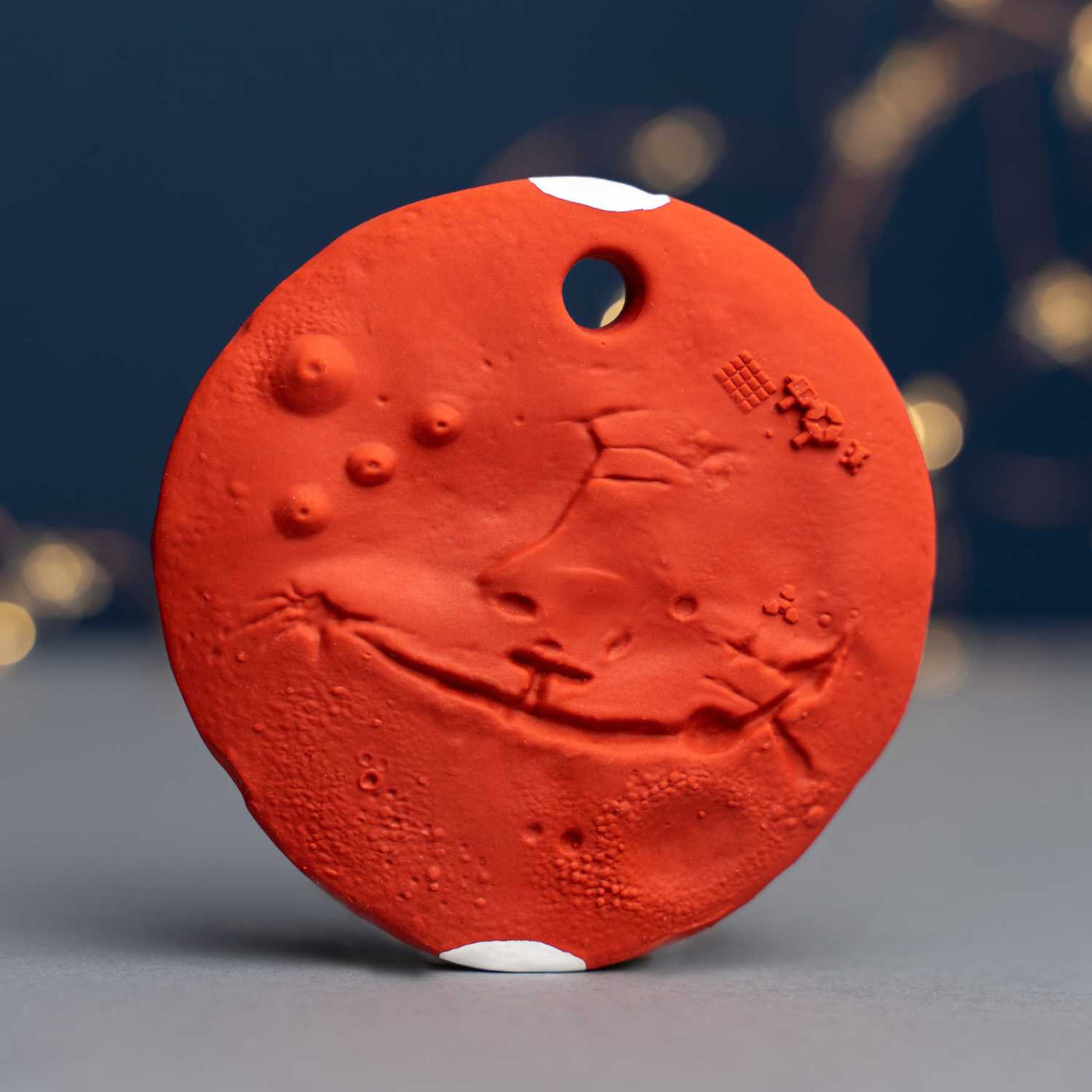 Mars Biscuit is a highly detailed teething toy for a teething baby